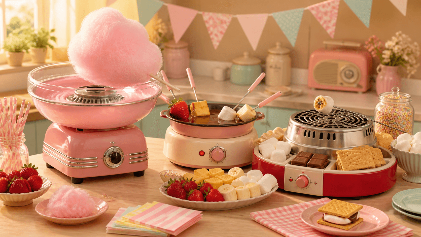 Nostalgia Dessert Party Makers for Sweet Home Gatherings