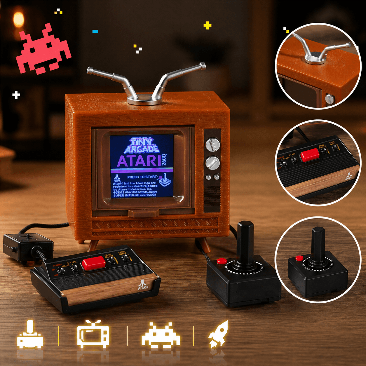 Tiny Arcade Atari 2600 Mini Console