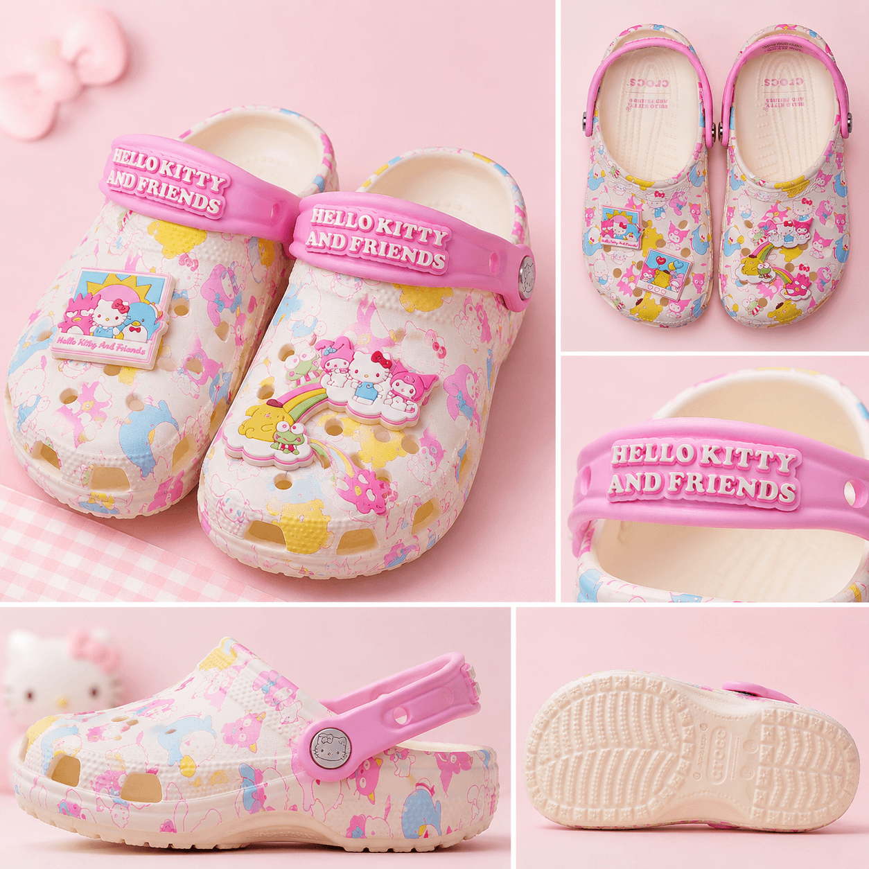 Crocs Classic Hello Kitty and Friends Pastel Clog