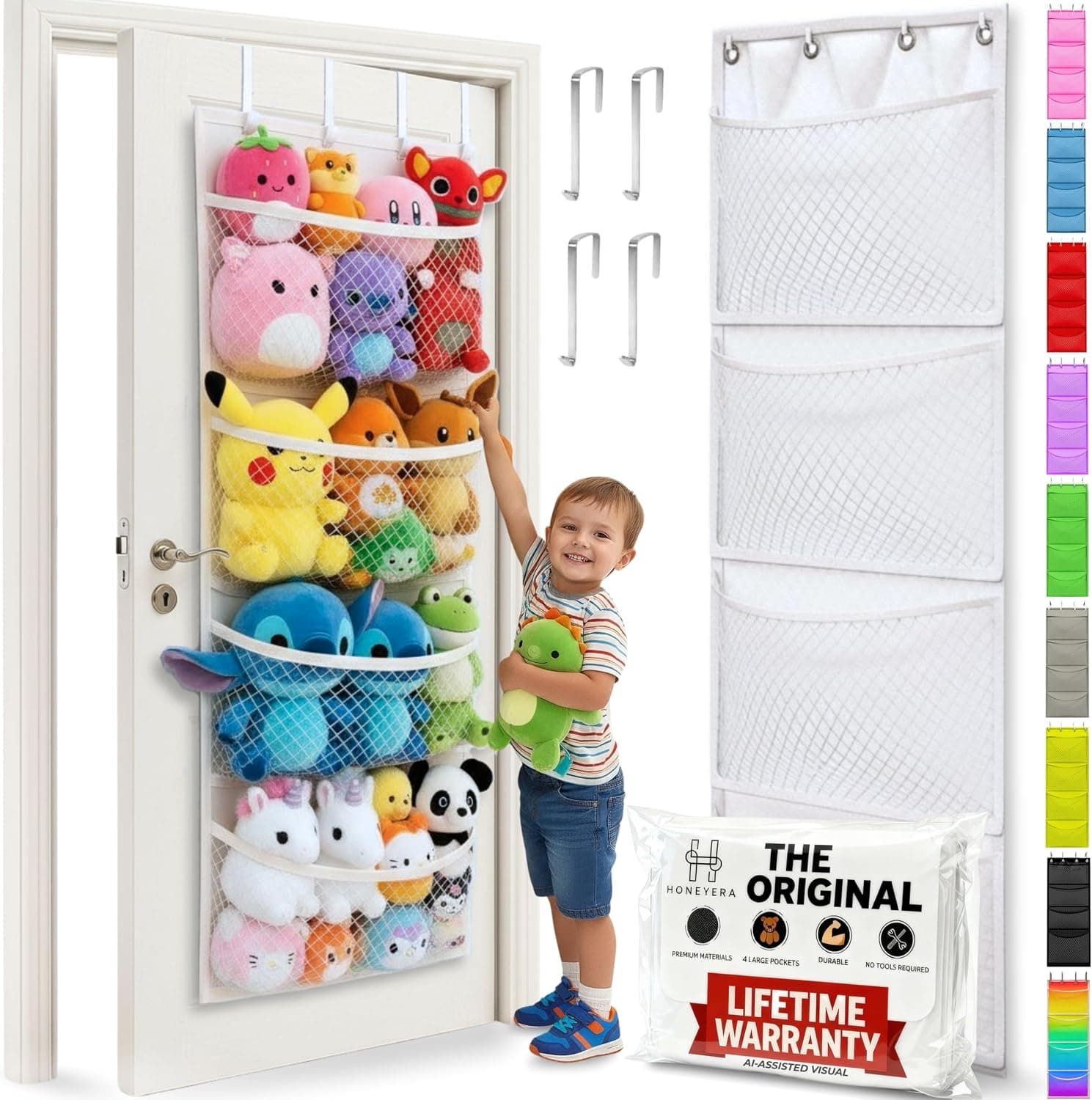Honeyera Original Stuffed Animal Storage