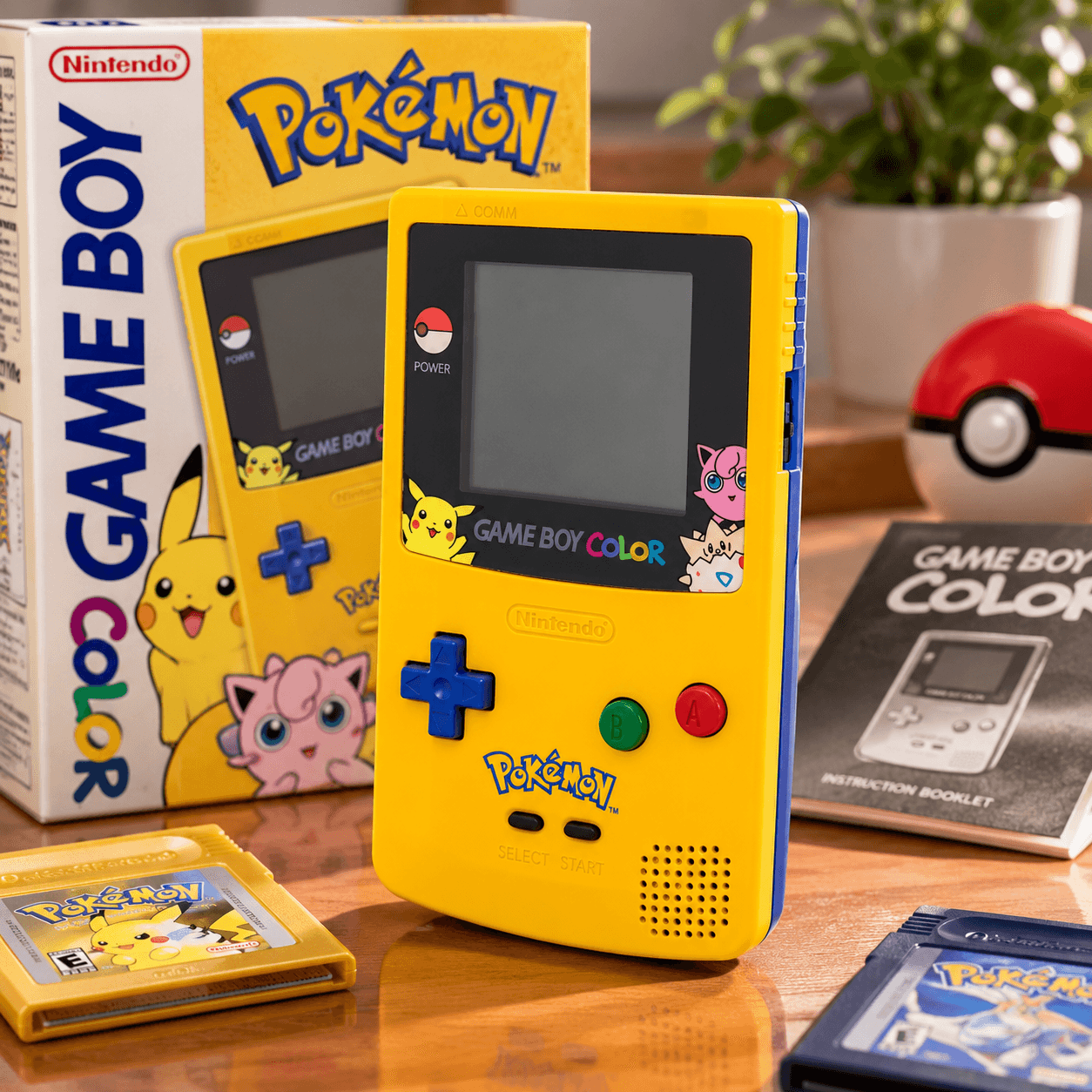 Game Boy Color Limited Pokemon Edition - Renewed