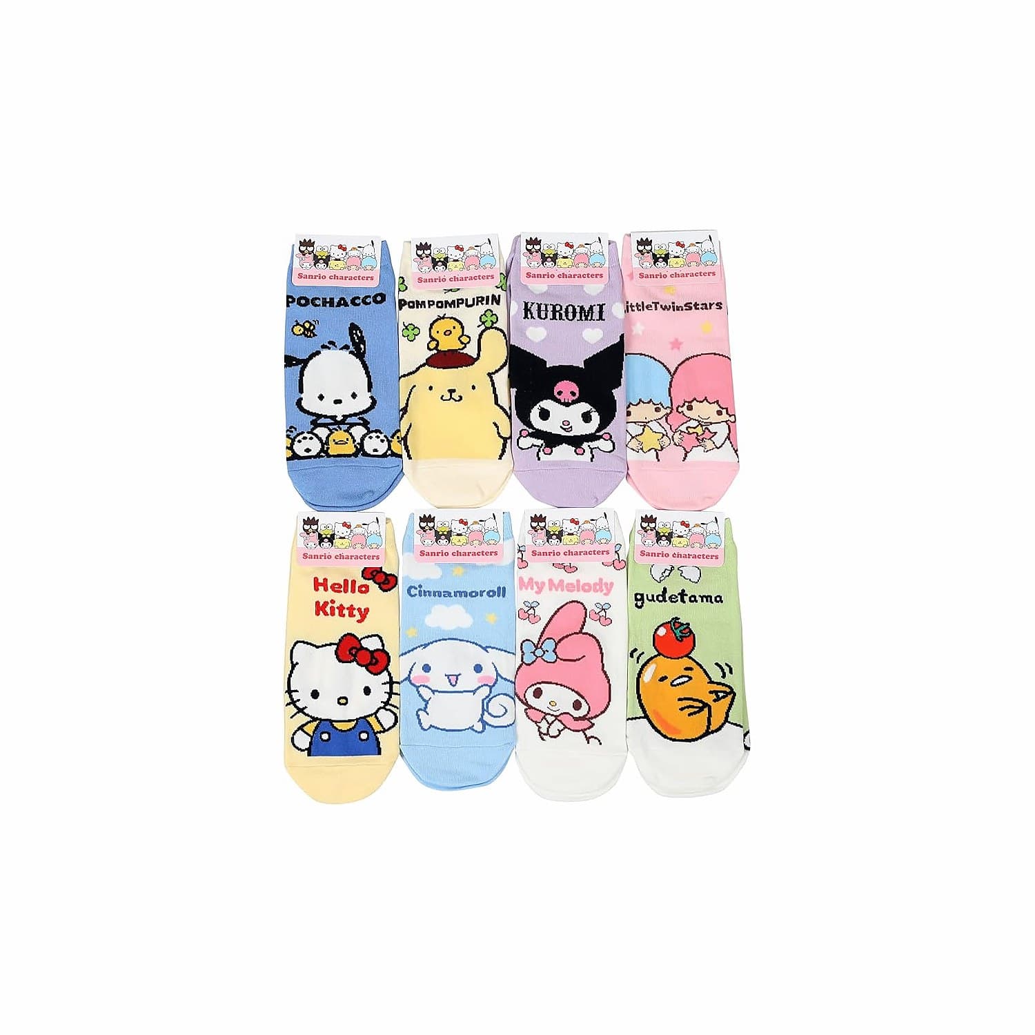 Sanrio Characters Cartoon Novelty Socks Set