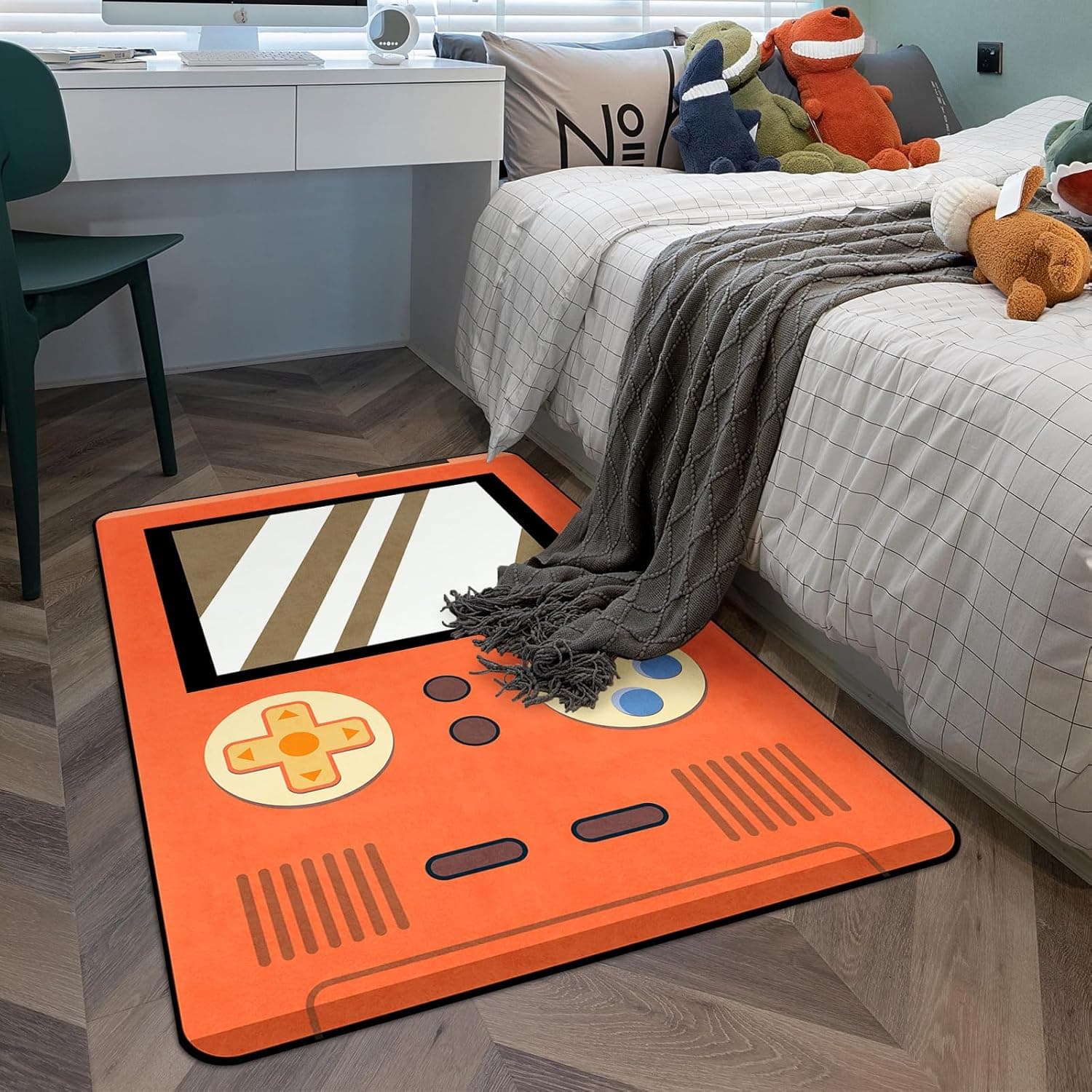 3D Gaming Rugs for Boy’s Bedroom Playroom