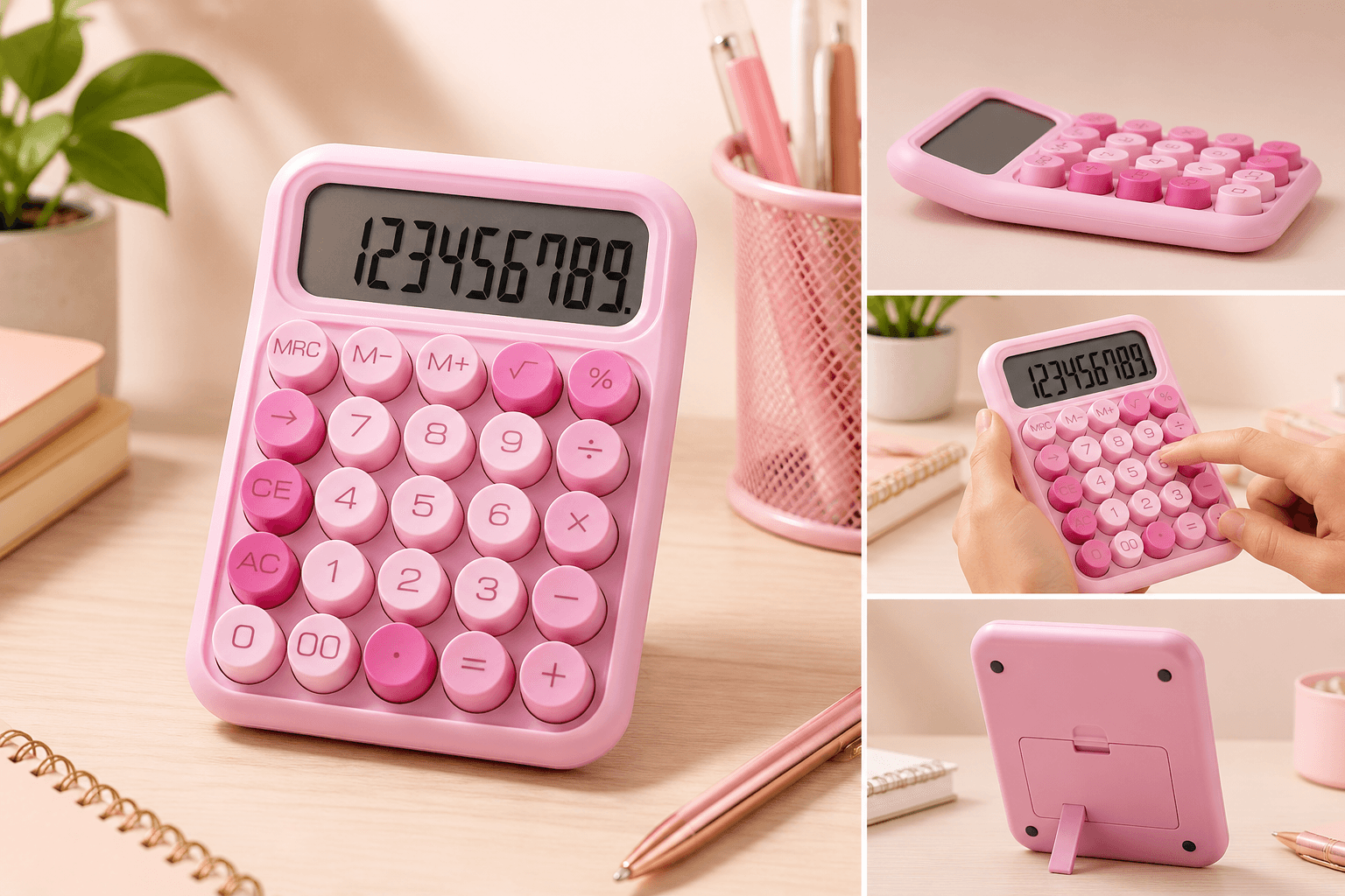 Mr. Pen Pink Mechanical Switch Calculator