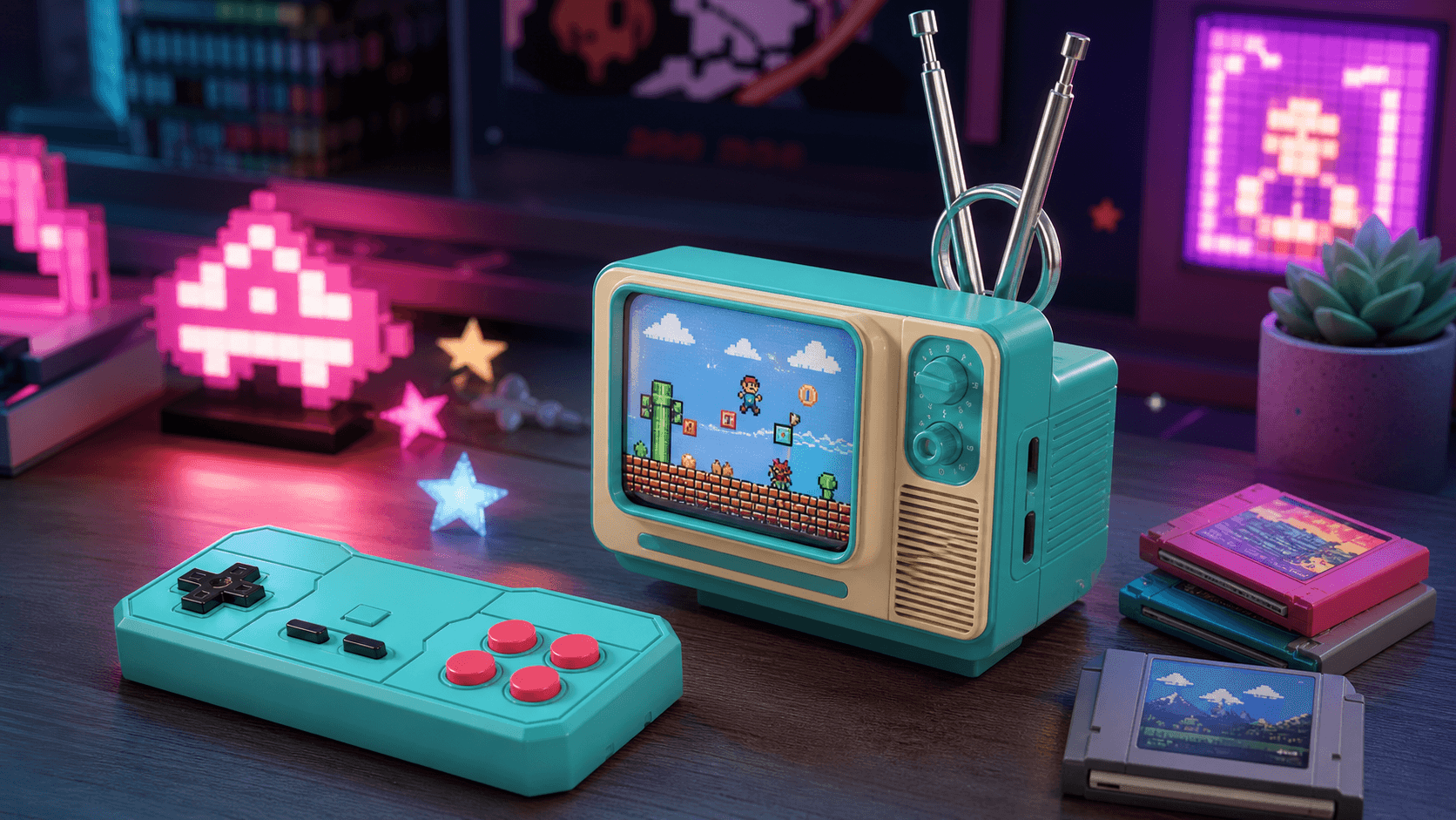 JALECO Licensed Retro TV Handheld Game Console